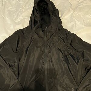 H&M Men's Black Windbreaker Jacket